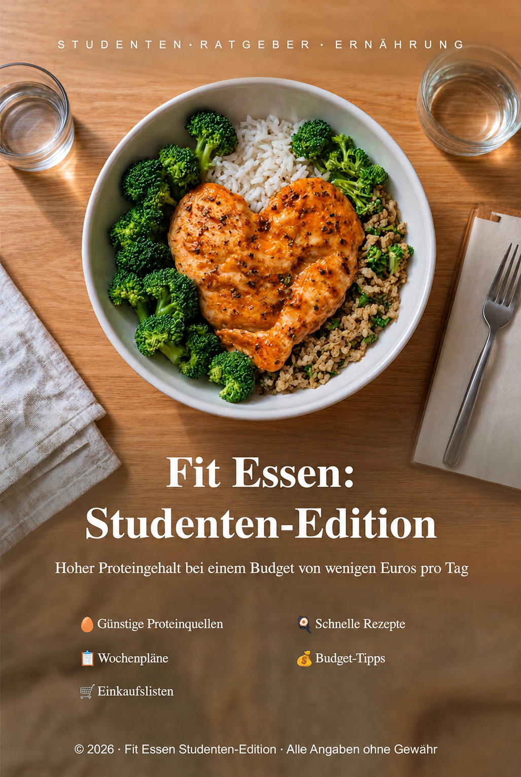 Fit Essen: Studenten-Edition – Viel Protein für wenig Geld